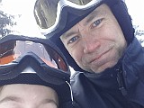 På vej op med T-liften