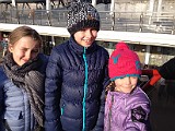 Ingrid, Signe og Kathrine i Hamburg