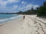Gåtur på stranden